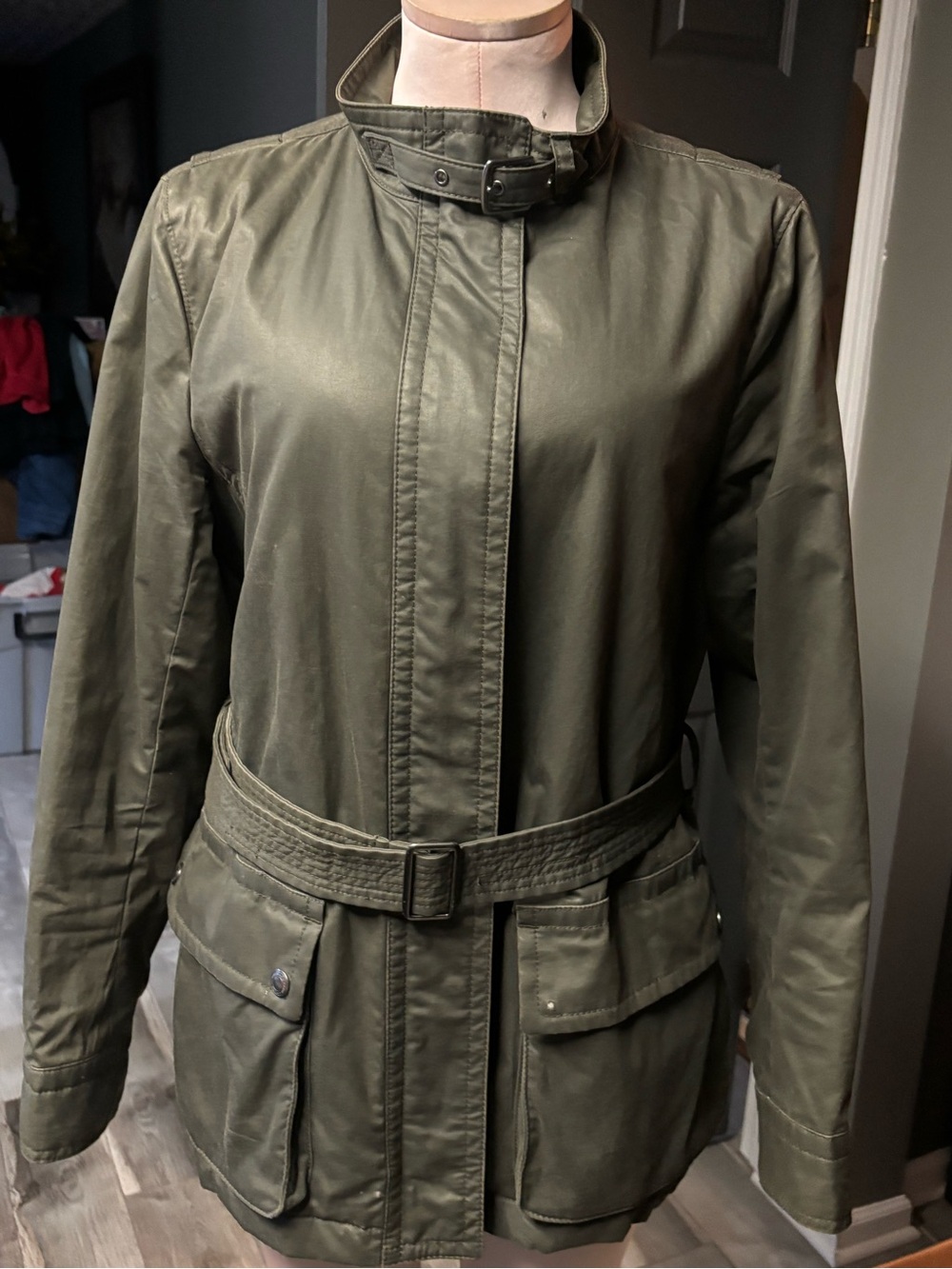 Coach Olive Utility Belted Women's Jacket
